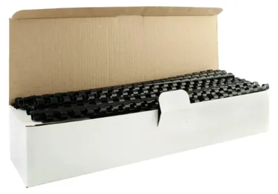 Immagine prodotto di Q-Connect KF24018, raccoglitore a spirale per 45 fogli, confezione da 100 pezzi, colore nero