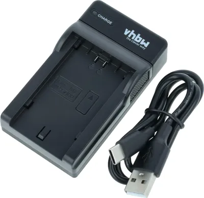 Produktbild von vhbw USB-C Ladegerät Ersatz für Sony BC-QZ1 für Kamera - Ladeschale + USB-C Kabel Ladeanzeige
