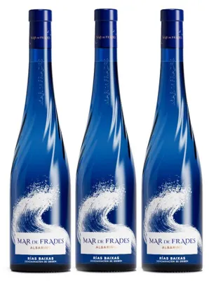 Produktbild von Pack de 3 Mar de Frades Weißwein Spanien Rías Baixas 225 cl 12.5 %
