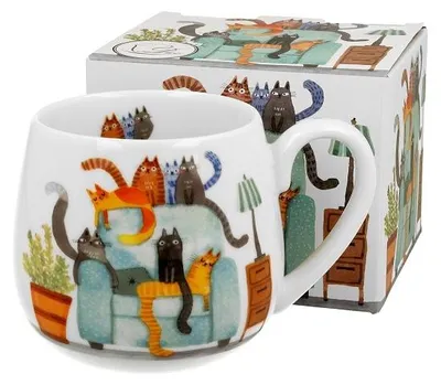 Obrázok produktu pre Porcelánový hrnek Cat´s World The Chair