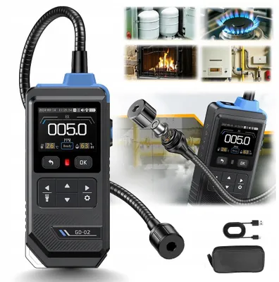 Produktbild von Fnirsi GD-02: Gasdetektor, Methan- und Propan-Sensor, Lecksucher, Sonde