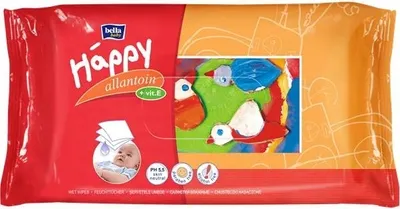 Produktbild von Zarte Baby-Feuchttücher mit Vitamin E - Spendersystem, 64 Tücher