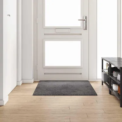 Produktbild von Teppichläufer Grau 100 x 150 cm 100% Polypropylen Tuft