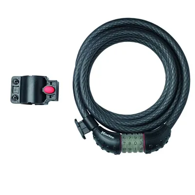 Obrázok produktu pre Oceľové kombinačné lanko na bicykel Master Lock 8190EURDPRO - 1,8m