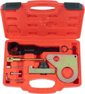 Immagine prodotto di Kit -set attrezzi per messa in fase motori, per il bloccaggio della cinghia di distribuzione dell'albero a camme del motore, compatibile con 2.0 dCi Renault Nissan Opel