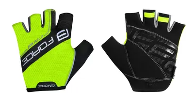 Produktbild von FORCE Kurzfinger Handschuhe RIVAL fluo %%% * : Größe - S Größe: S