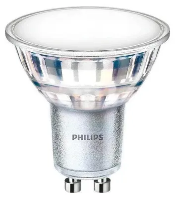 Immagine prodotto di Lampada riflettore LED Philips Corepro SPOT, 5W / 50W, attacco GU10, luce calda (3000K), classe di efficienza energetica E