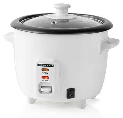 Produktbild von Melissa 16280022 - Reiskocher - 0,6 l - Antihaftbeschichtung - Herausnehmbarer Innentopf - 300 W - Automatische Abschaltung