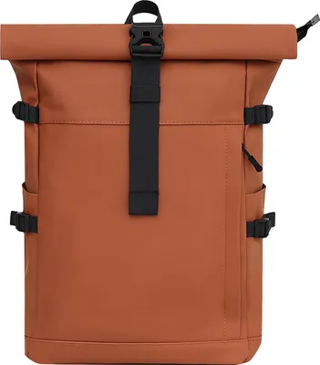 Produktbild von Cityrucksack RollTop Rucksack Freizeitrucksack Herren Damen Wasserabweisend (9058) BROWN