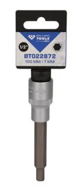 Immagine prodotto di BRILLIANT TOOLS 1/2" esagono incassato 100 mm lungo 7 mm - BT022872