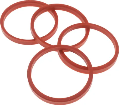 Produktbild von 4x Zentrierringe 72,0 x 63,4 mm Rot Felgen Ringe Germany