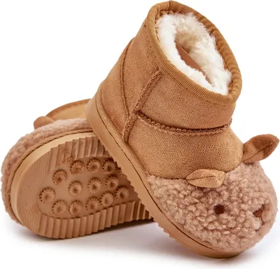 Zdjęcie produktu dla Ocieplane Dziecięce Botki Śniegowce Lamy Camel Esandira 30