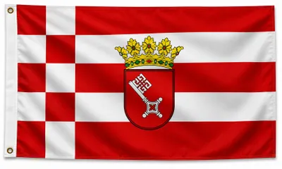 Produktbild von Fahne Bremen 90 x 150 cm Flagge Hissfahne Hissflagge Sturmflagge Bundesland