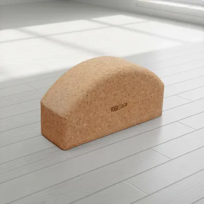 Produktbild von Yogablock yogiblock® halbrund - cork
