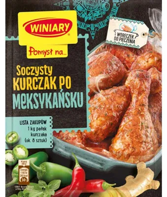 Zdjęcie produktu dla WINIARY Pomysł na... Soczysty kurczak po meksykańsku 38g