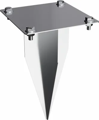 Produktbild von Four & More Designer Bodenhülse Modell "KAHIWA" für Wasserzapfsäule