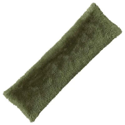 Image de Housse de coussin vidaXL HEERLEN, vert, 40 x 145 cm, en polaire