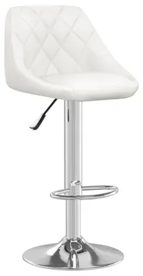 Image de Tabouret de bar en similicuir, réglable en hauteur