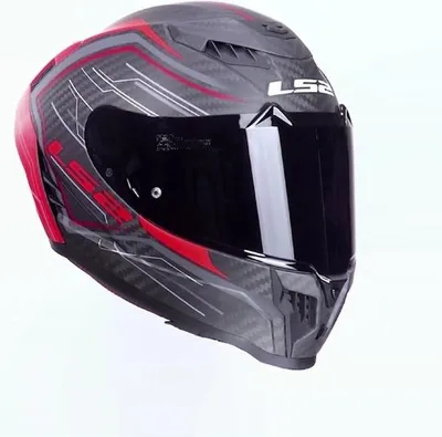 Produktbild von LS2 Integralhelm FF807 Dragon Subic Schwarz Rot XXL