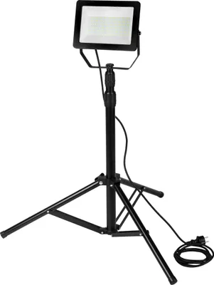 Obrázek produktu pro NEO TOOLS jednoduchý reflektor 100W SMD LED 8500lm; na teleskopickém stojanu 1,8m; 230 V 50 Hz; úhel vyzařování 110 stupňů; IP65; dílna, fotoateliér; kabel 3m; hliník