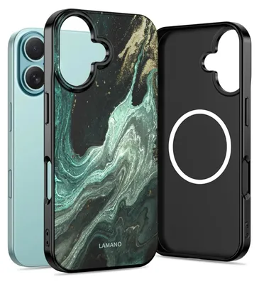 Obrázok produktu pre TECH-PROTECT LAMANO MagSafe kryt pre iPhone 16 Verde Aura