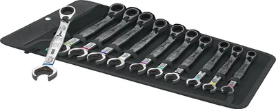 Produktbild von Maulringratschenschlüsselsatz Joker 11-tlg.SW 8-19mm Rings.15Grad gekr.WERA