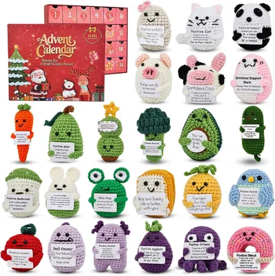 Obrázek produktu pro Kvalitní adventní kalendář s 24 panenkami, které podporují pozitivní emoce