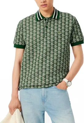 Zdjęcie produktu dla Lacoste Classic Fit Monogram Polo Zielony