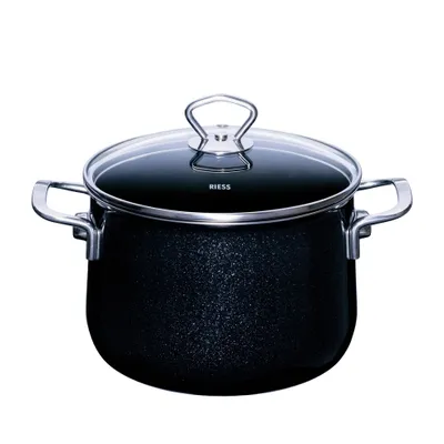 Produktbild von Riess Fleischtopf mit Glasdeckel 20 cm 4 Liter