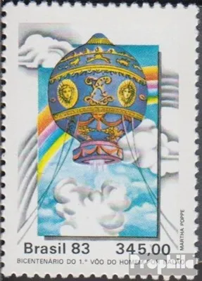 Produktbild von Briefmarken Brasilien 1983 Mi 2016 (kompl.Ausg.) postfrisch Luftfahrt