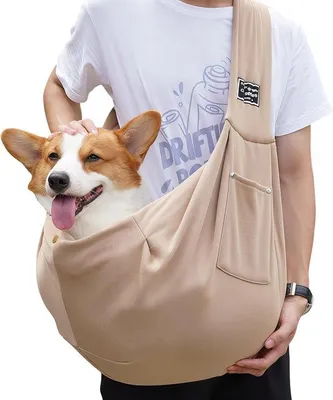 Image de Sac de transport pour animaux de compagnie - Réglable - Pour petits chiens et chats