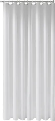 Produktbild von Keuco Duschvorhang 60° PLAN 2000 x 2000 mm, weiß, 11 Ösen