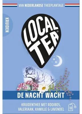 Obrázek produktu pro LocalTea De Nacht Wacht, 27 g – aromatický bylinný čaj pro pohodové večery