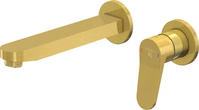 Produktbild von Steinberg Serie 340 Wand-Waschtischarmatur, Ausladung 200mm, für UP-Einbaukörper, 34018143BG