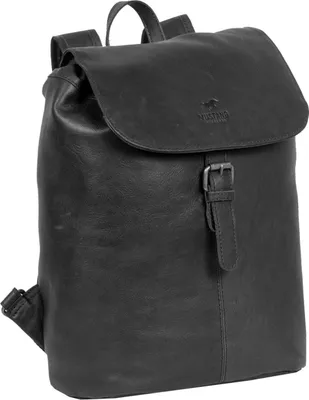 Produktbild von MUSTANG Leder Freizeitrucksack Rucksack Catania Leather Backpack Black schwarz