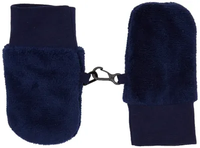 Immagine prodotto di Guanti in pile morbido unisex per neonati Schnizler, modello 860910, taglia unica, colore blu navy