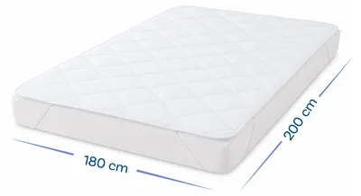 Produktbild von Bestlivings Matrazenschoner in 180x200 cm, Topper, Bettdecken & Schonauflagen Unterbett,  Standard 100, waschbar bei 40° Grad, Allergikerfreundlich
