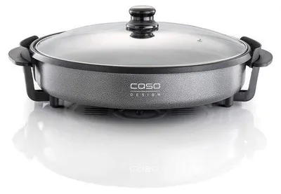 Obrázok produktu pre Profesionálna elektrická párty panvica na pizzu, hamburgery a zeleninu do 240 °C s funkciou udržiavania teploty
