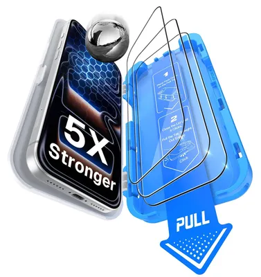 Image de 3 protections en verre trempé pour iPhone 17 Pro Max