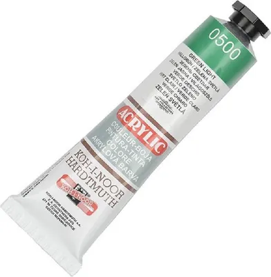 Obrázek produktu pro Koh-i-noor 162719/0500 - akrylová barva 40 ml, světle zelená