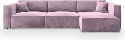 Produktbild von Masseno Ecksofa TOLMO M mit Schlaffunktion L-Form, Sofa mit Bettkasten, Wohnzimmersofa, Couch, Soffa, Bettsofa, Couchgarnitur- Lila, MONOLITH 62