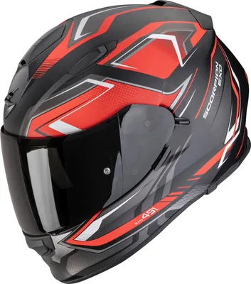Immagine prodotto di Casco Scorpion Exo-491 Zumo, nero/rosso, taglia L (59/60)