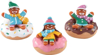 Productafbeelding van Tubing day set of 3 kerstfiguur LEMAX