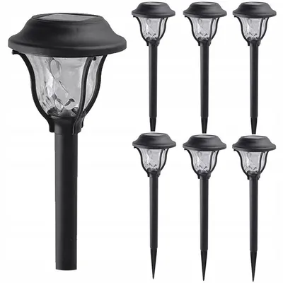Produktbild von 6x SuperLED Solar-Gartenleuchte mit Erdspieß LED
