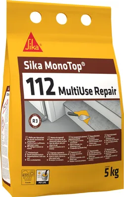 Produktbild von Sika MonoTop-112 , Reparaturmörtel, Betonreparatur 5kg