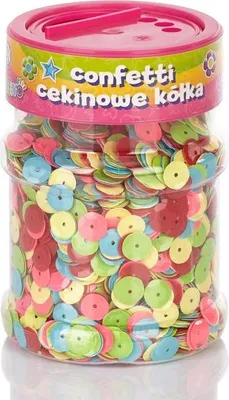 Image de Confetti paillettes couleurs intensives 100g Astra No 555