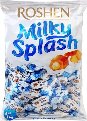 Produktbild von Roshen Milky Splash Toffee-Bonbons 1kg