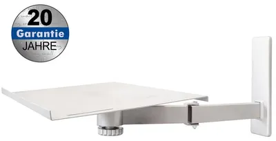 Immagine prodotto di supporto a parete per TV myWall per televisori fino a 21 pollici (53 cm) e proiettori, max. 35 kg bianco