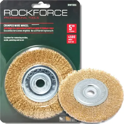Obrázok produktu pre ROCKFORCE ANGLED kotúčová kefa SOFT pre 100 mm brúsky