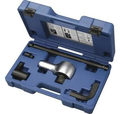 Productafbeelding van Fortum (4704021) momentsleutelset, 5 stuks, 1/2"F x 3/4"M, maximaal uitgaand koppel: 1500 Nm